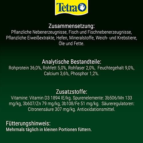 Tetra ReptoMin Sticks Schildkröten-Futter - ausgewogenes Hauptfutter für ausgewachsene Wasserschildkröten, 1 L Dose