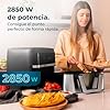 Cecotec Freidora de Aire sin Aceite 9L Divisible en 2 Air Fryer Cecofry Dual 9000. 2850W, Dietética y Digital, Panel Táctil, Temperatura Dual y Regulable, 6 Modos, Tecnología PerfectCook #3