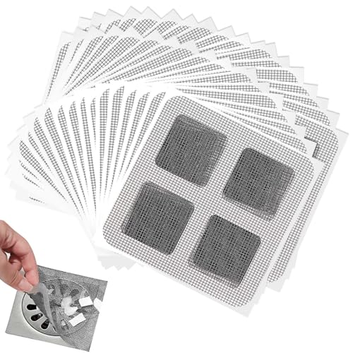 100 piezas filtro desechable para desagüe de ducha