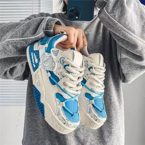 Men's Trendy Stylish Sneakers - Comfortable and Durable for Street Style and Skateboarding - Fashion Trendy Design4