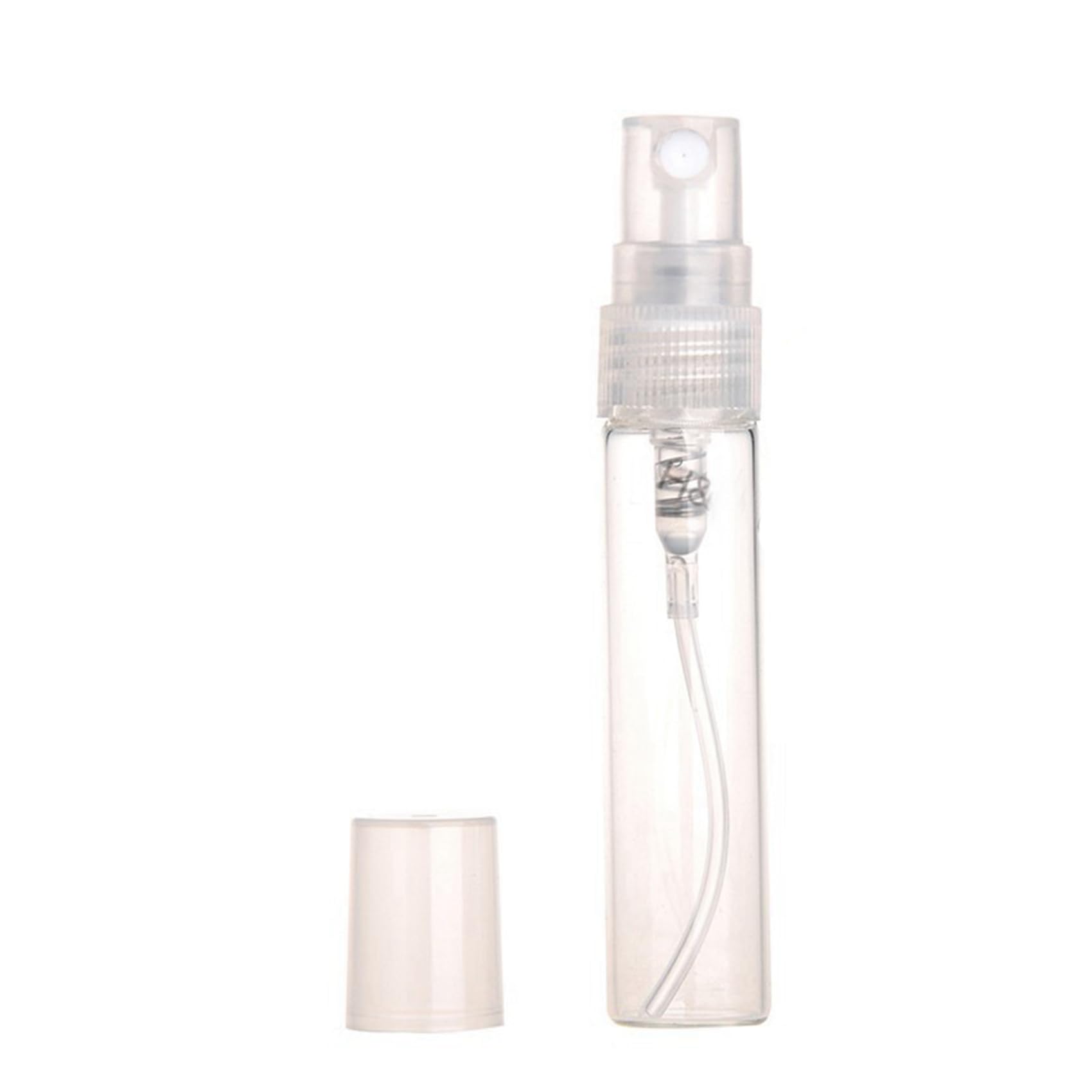 100Pcs Mini 5Ml Vidrio Recargable Perfume de Viaje Botella Vacía Atomizador Bomba