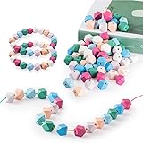 20M Regenbogen-Seil : Geeignet für Herstellung von Schmuck wie Armband, Halskette, Haarband.