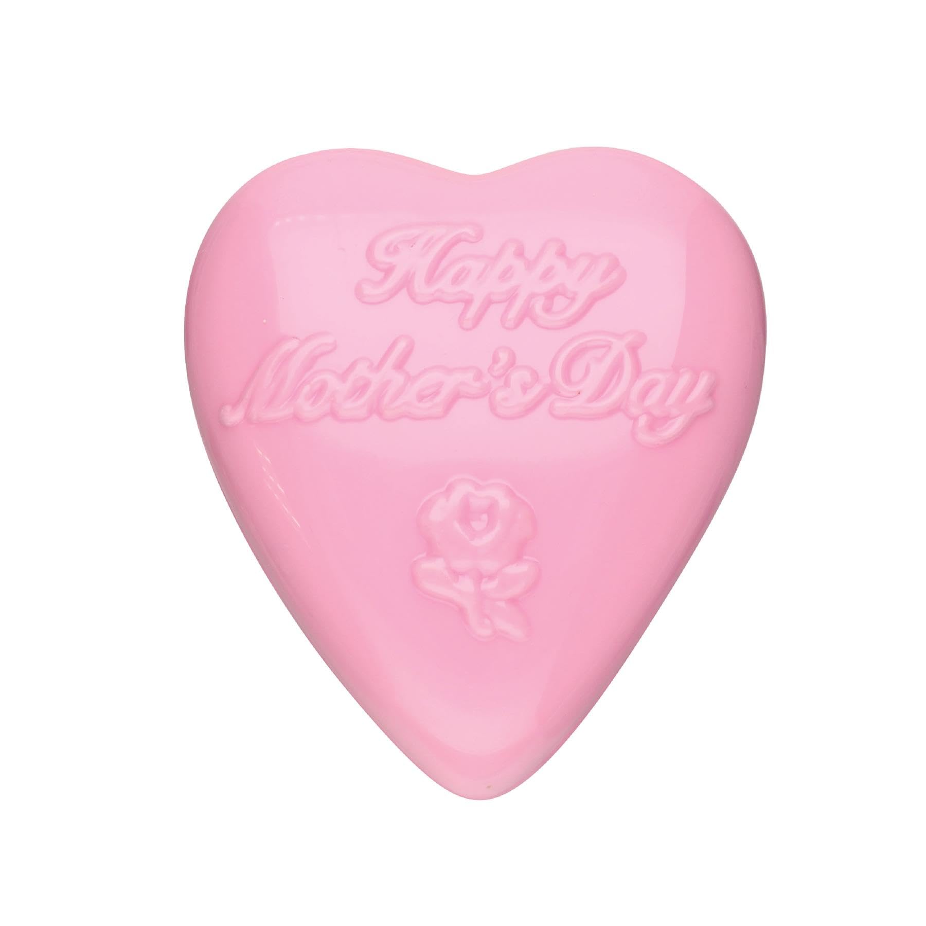 Cybrtrayd D045 Chocolate Candy Mold, Happy Mother' s Day Heart Dads and Moms