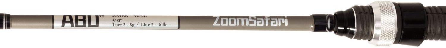 Abu Garcia ZMSS-505L/605L/705ML Pack Rod, Spinning Zoom Safari