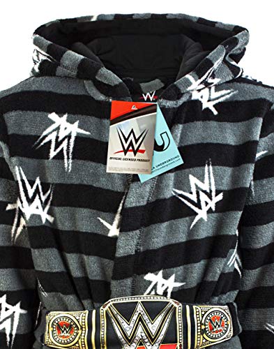 WWE Dressing Gown Boys Wrestling Championship Title Belt Kids Bathrobe4