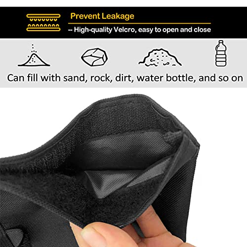 Orgrul 4 Pack Gazebo Weights Bags, Gazebo Weight 1680D Heavy Duty Sand Bags with Buckle, Weight Bags Tent for Pop up Canopy Tent Sun Shades, Sun Umbrella, Trampolines Weight Feet Bag 5 Orgrul 4 Pack Gazebo Weights Bags, Gazebo Weight 1680D Heavy Duty Sand Bags with Buckle, Weight Bags Tent for Pop up Canopy Tent Sun Shades, Sun Umbrella, Trampolines Weight Feet Bag - Image 5