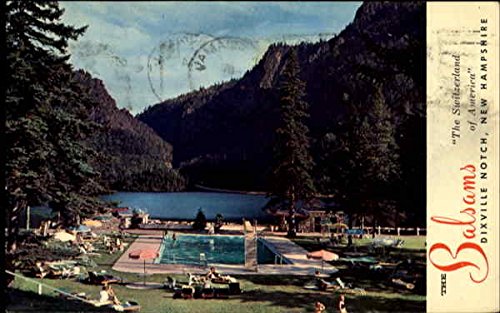 The Balsams Dixville Notch, New Hampshire NH Original Vintage Postcard 1967