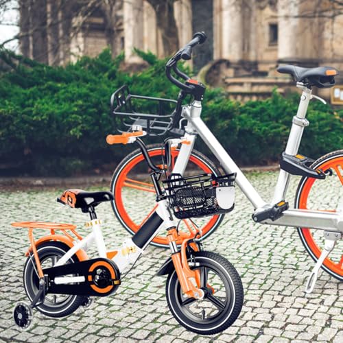 Ruedas de entrenamiento SUPVOX brillantes para bicicleta de 16 pulgadas, estabilizadores auxiliares resistentes al desgaste, 2 pares para soporte de equilibrio y seguridad al montar miniatura 5