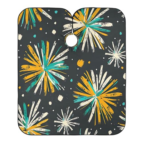 Capa para cortar cabello impermeable profesional MAOBLYR con cierre ajustable de broche para barbería y estilismo miniatura 2