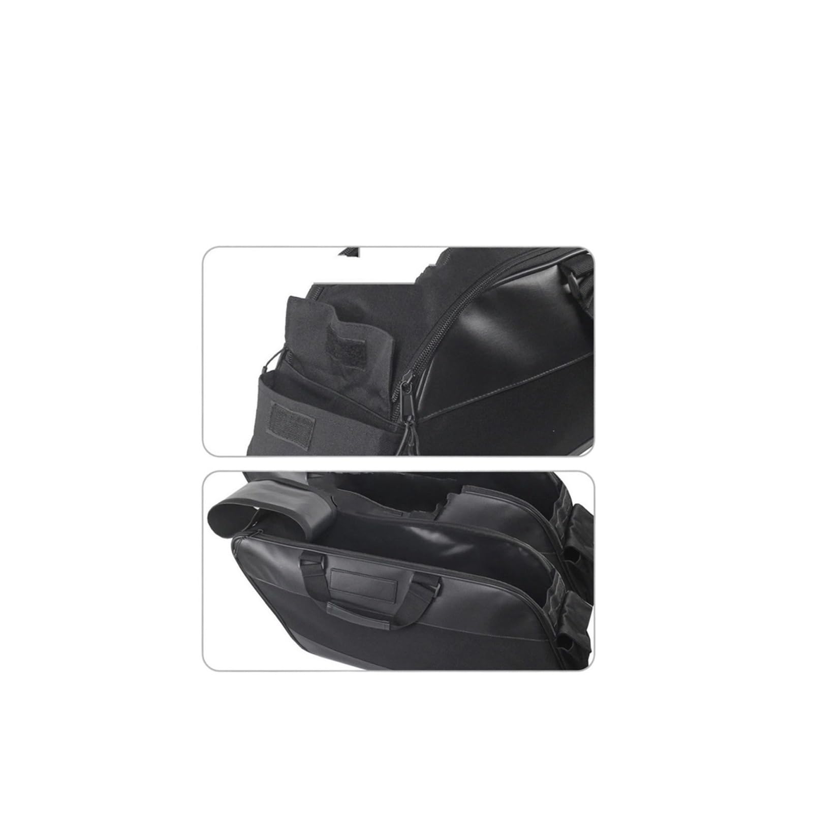 Per Ultra Per Street Per Electra For Road Borsa Sella Per Moto Nera Portabagagli Morbida Borse Da Sella Per Moto(1pc)