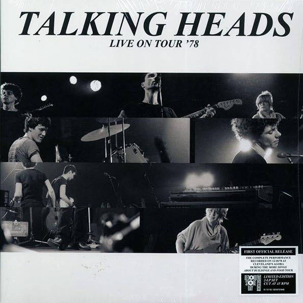 TALKING HEADS LIVE ON TOUR 78 - NEW SEALED RECORD STORE DAY 2025 LTD EDITION CUT AT 45 rpm