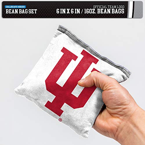 Image of NCAA College Dual Sided Bean Bags by Wild Sports, 8 Count, Premium Toss Bags for Cornhole Set - Great for Tailgates, Outdoors, Backyard