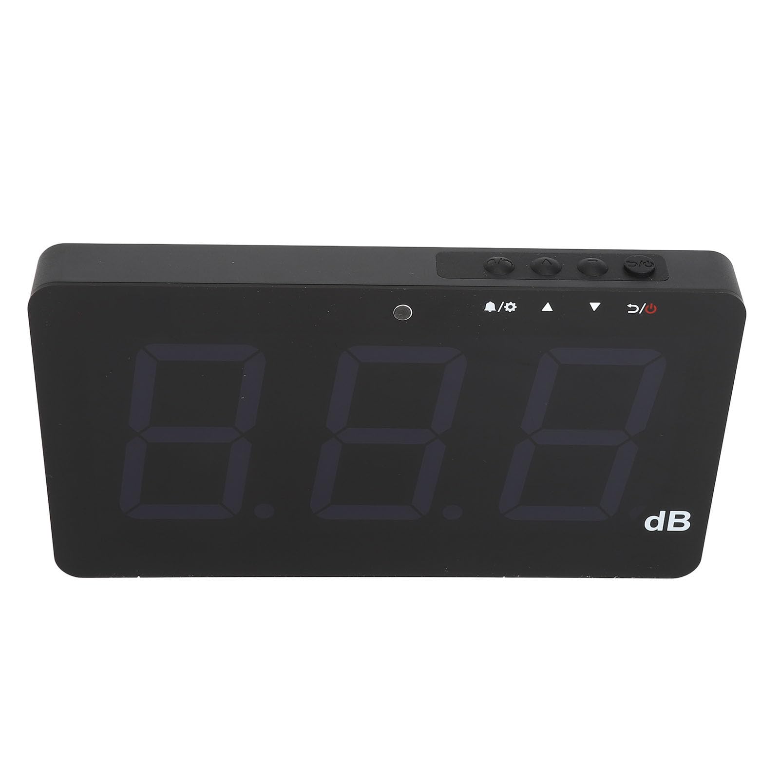 Digitales Schallpegel-Messgerät mit Dezibel-Messung, 24,4cm LCD-Display, 30-130dB Messbereich, 3600mAh Akku für Büro Fabrik Zuhause Wandmontage möglich
