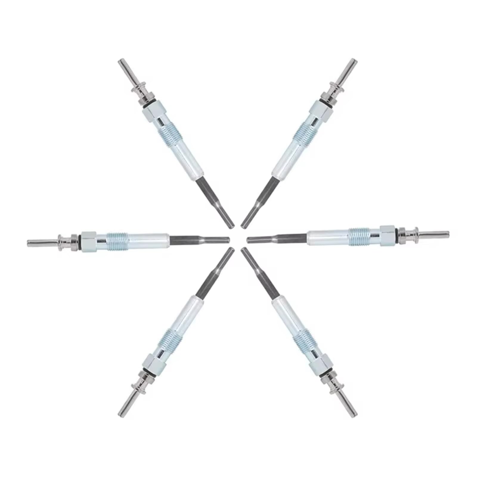 Bujía precalentamiento automóvil Compatible Con Para X3 2004 2005 2006 2007 2008 2009 2010 Para Serie 6 2008 2009 2010 6 Bujías Incandescentes Para Calentador Diésel