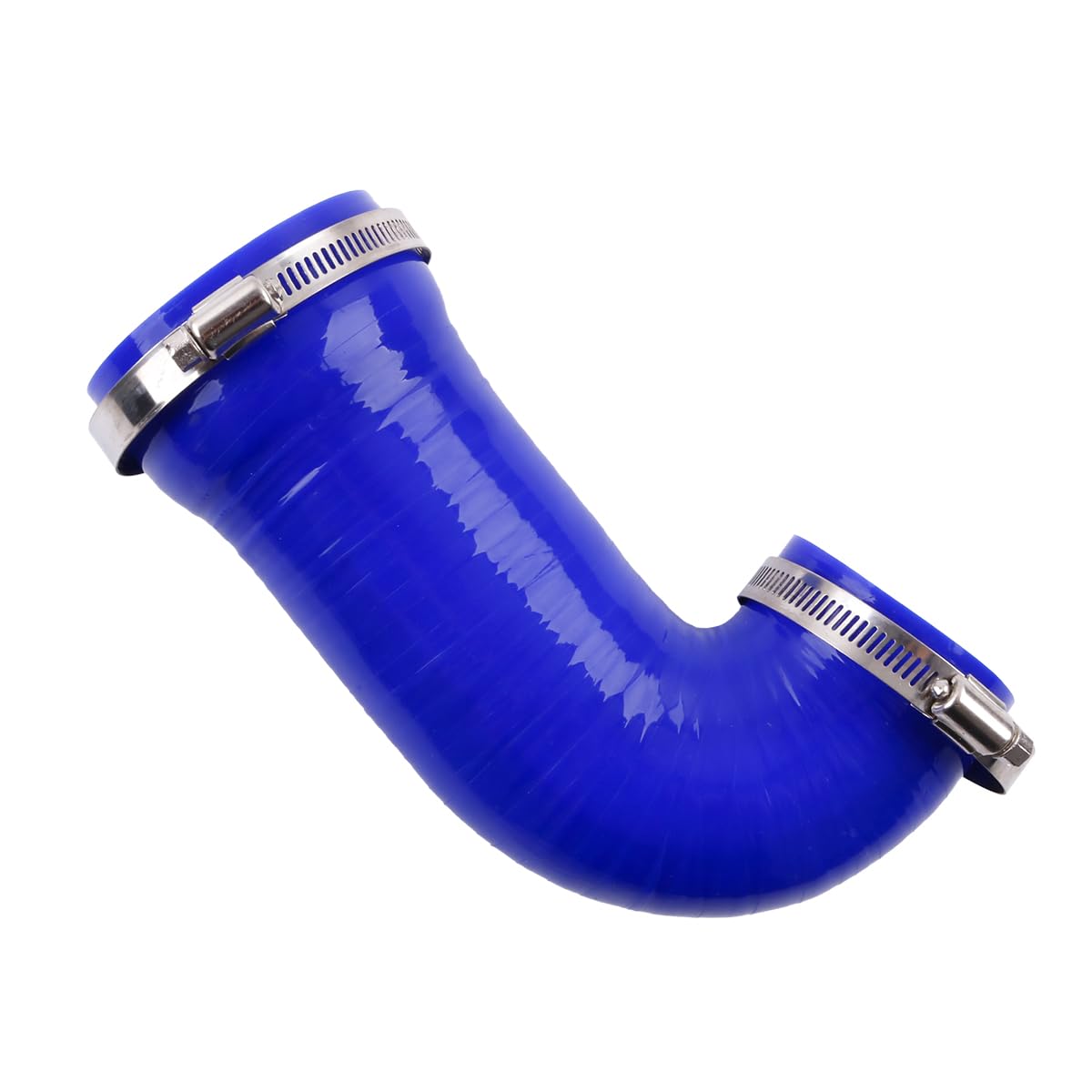 OHOB-COOL Silicone Hose Throttle Body Air Intake Duct Hose For Jeep Cherokee XJ 4.0L 1991-2001 (4-ply,Blue)