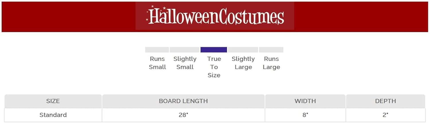 Fun Costumes Back to the Future Hoverboard 1:1 Scale Prop Replica with Authentic Sticker Detail and Strap - Image 3