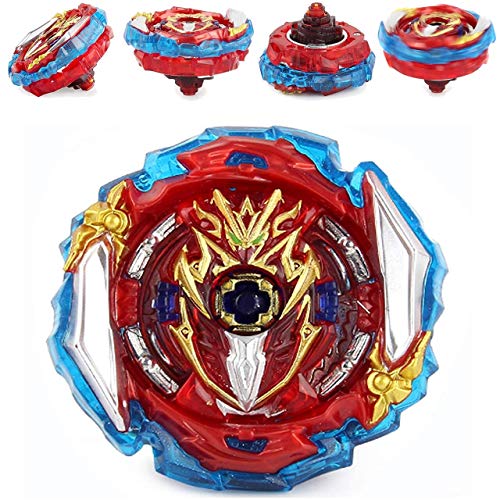 Mopogool Battling Tops Toy Evolution Blades Turbo God Bey Game Accessories Bey Burst Gaming Toy SuperKing B-173 Infinite Achilles Dm'1B High Performance 4D Spinning Top Battle Gyro Gift for Boys Teens
