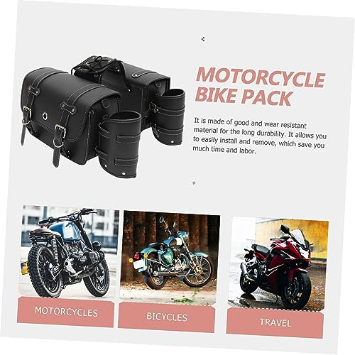 Alforja colgante para motocicleta Mobestech, impermeable, con amplio espacio de almacenamiento miniatura 4