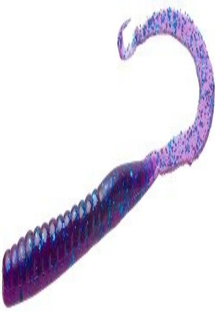 Zoom Magnum II Worm-Pack of 20 (Electric Blue, 9-Inch) : Fishing Soft Plastic Lures : Sports & Outdoors