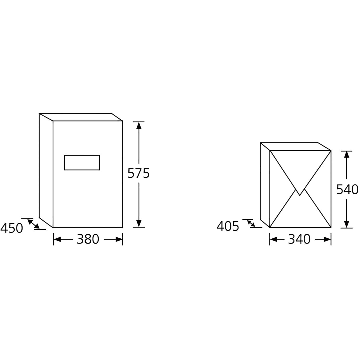 Support De Boîte Aux Lettres Burg Wächter Anthracite | Castorama