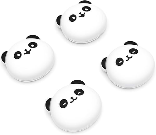 PlayVital Cute Thumb Grip Caps for ps54 Controller, Silicone Analog Stick Cover for Xbox Series XS, Thumbstick Caps for Switch Pro Controller -