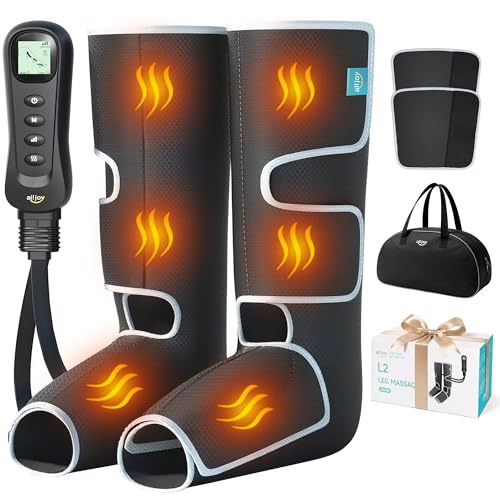 ALLJOY Leg Massager for Circulation and Pain Relief FSA, Father-s Day Gift-s for Dad Men Women, Leg...