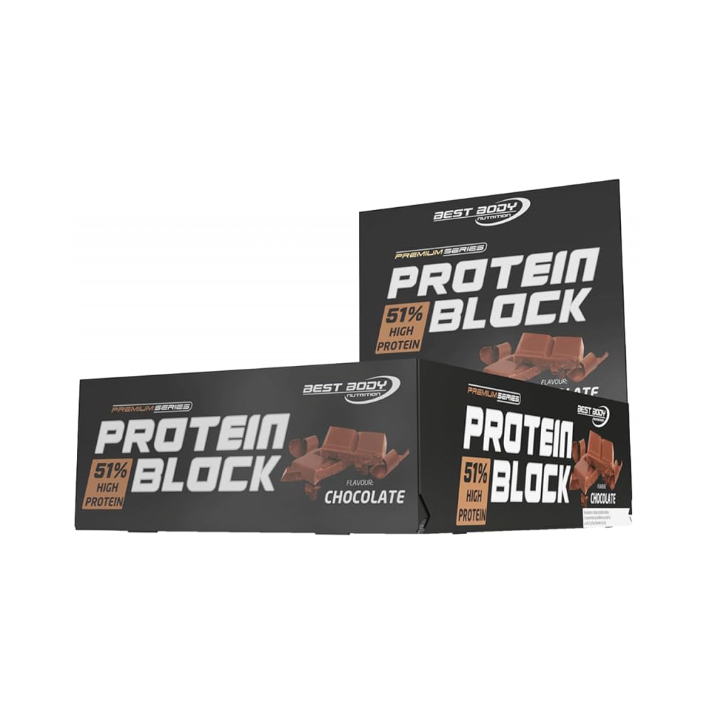 Best Body Nutrition BBN Hardcore Protein Block (15x90g) Chocolate - Batony - Batony proteinowe