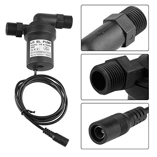 Miniatura 2 de 12v 10w Dc Bomba De Agua Sin Escobillas Bomba De Agua Solar De Alta Temperatura 8l Min, Bomba De Agua Caravana, Para Fuente, Panel Solar, Estanque, Acuario, De Circulación De Agua