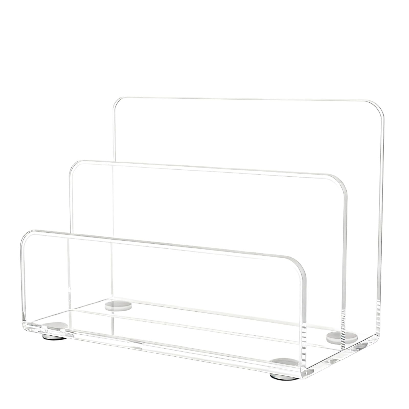 Organiseur de bureau acrylique pour trier vos fichiers à l'école