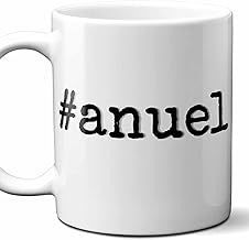 Westwood Tees #anuel - Anuel Personalized First Name Hashtag Gift Mug. 11 oz.