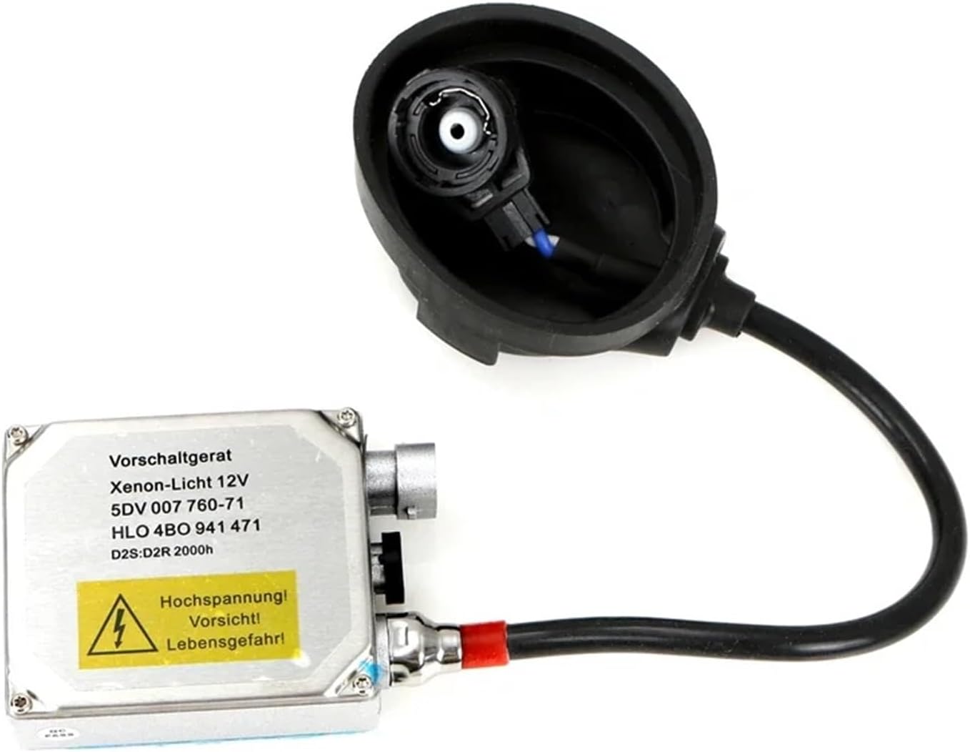 D2S D2R Xenon Ballast HID Headlight Igniter Control Module Compatible with BMW E38 1998-2001 Z8 E52 2000-2003 5DV007760-651 63128386960