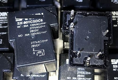Relé 6 pines SX-901CSDC5V de 30A para reparar placas de electrodomésticos que no encienden