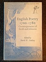 English Poetry 1700-1780: Contemporaries of Swift and Johnson 0874715466 Book Cover