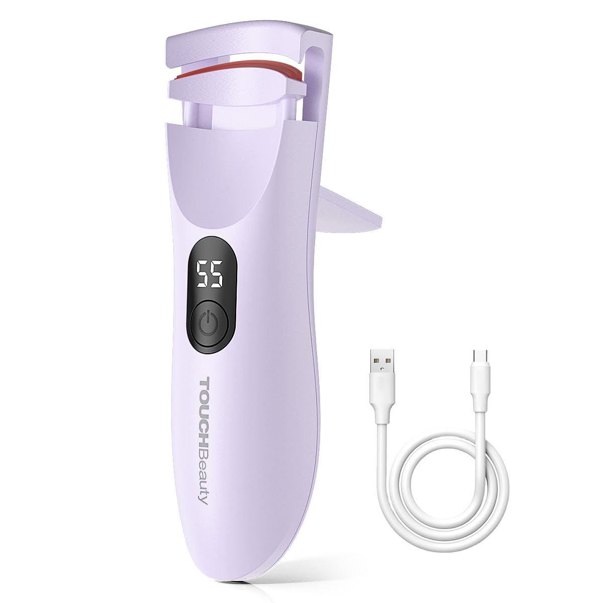 TOUCHBeauty Beheizte Wimpernzange mit LED-Anzeige, Elektrisc