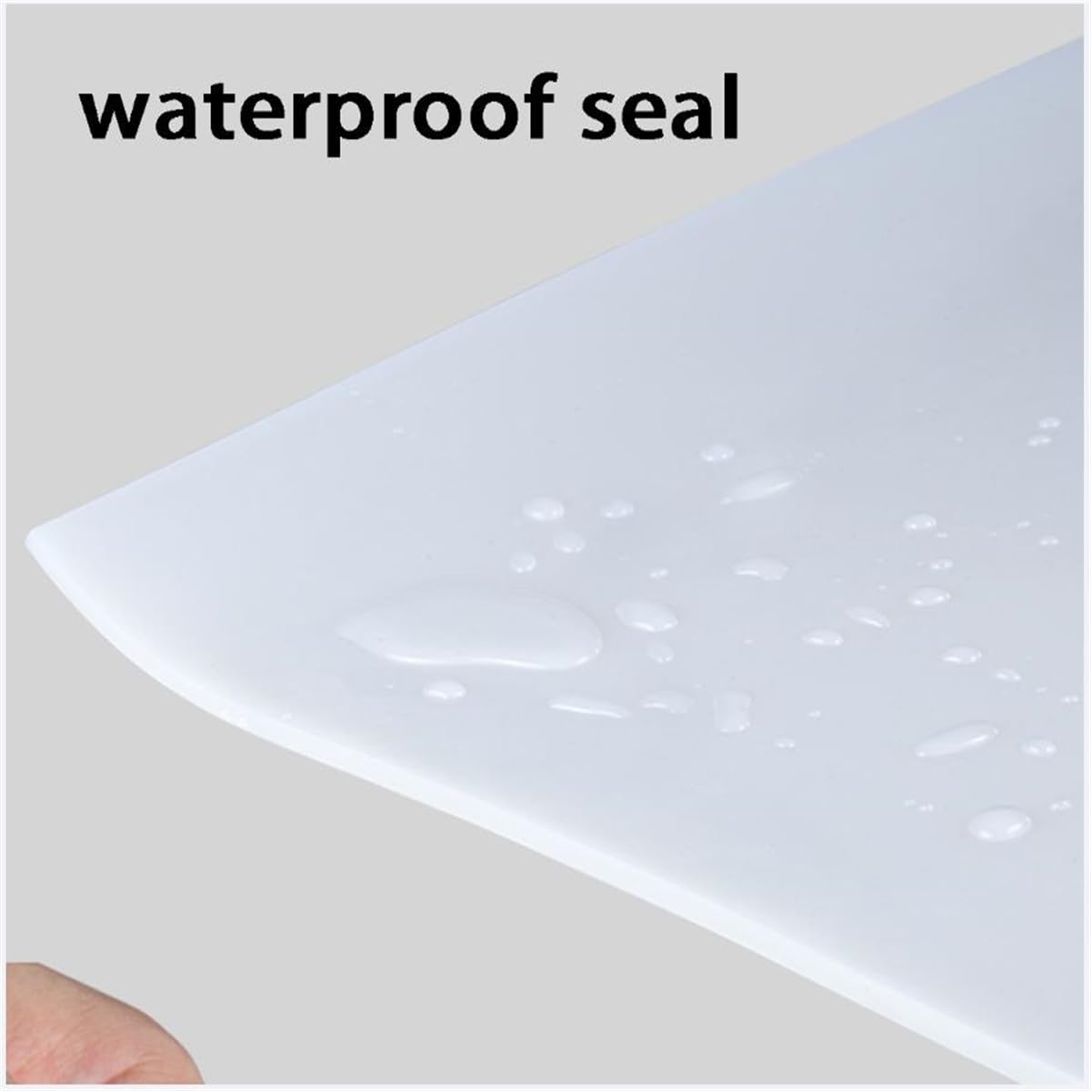 Foglio Di Gomma Siliconica Autoadesiva 500x500x0,5 Mm - Nero, Per Alte Temperature, Antiscivolo - Foto 3