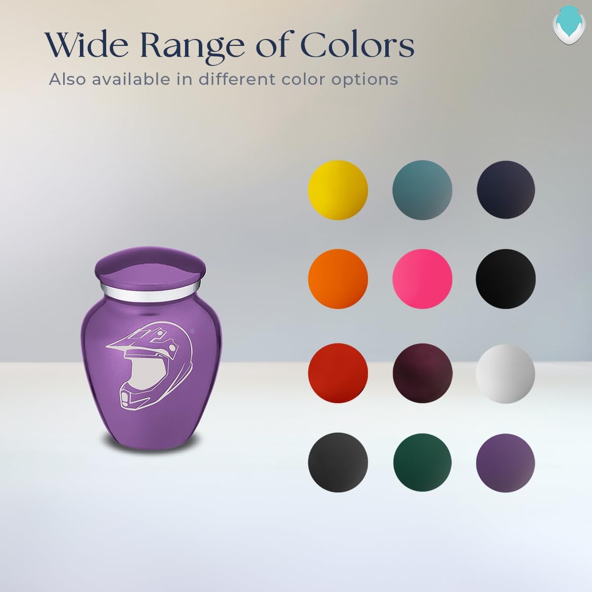 Geturns Embrace Keepsake Dirtbike Cremation Urns for Human Ashes I Purple Funeral Urn for Men and Women I 3.5 lbs