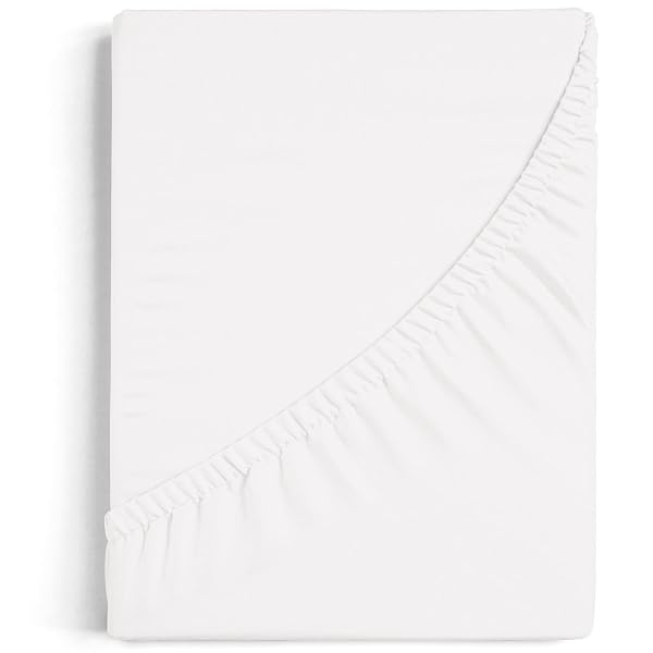 BURRITO BLANCO, coprimaterasso 100% in cotone per letto matrimoniale 200x200 cm