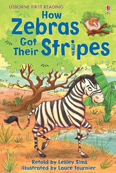 Paperback How Zebras Got Their Stripes (First Reading Level 2) Book