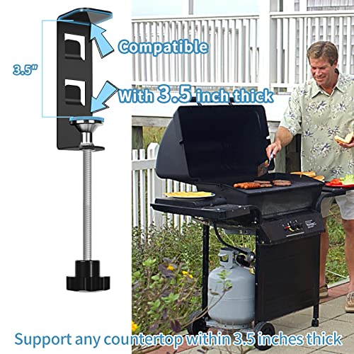 Griddle Caddy For 28"/36" Blackstone Griddles/Prep Cart Space-Saving Grill Caddy No-Punch Installation Of Blackstone Griddle Accessories Blackstone Griddle Caddy Is Compatible With Any Countertop #TOP2