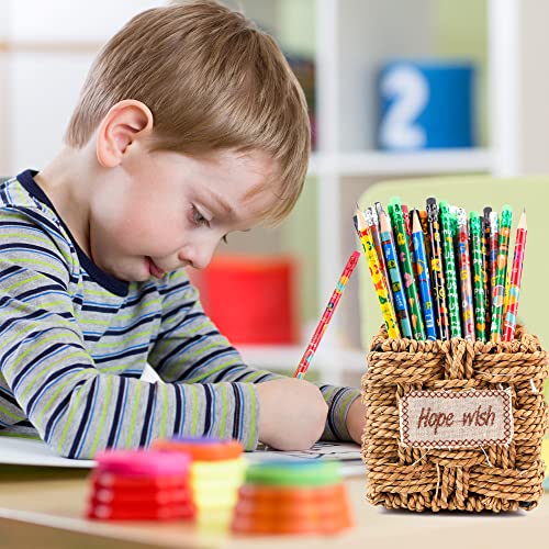 Kolewo4Ever 100 Pieces Video Game Themed Pencils Assortment Cylinder Wood Pencils With Various Game Pattern Icons For Party Favors Birthday Party Supplies（8 Styles） (100) #TOP5