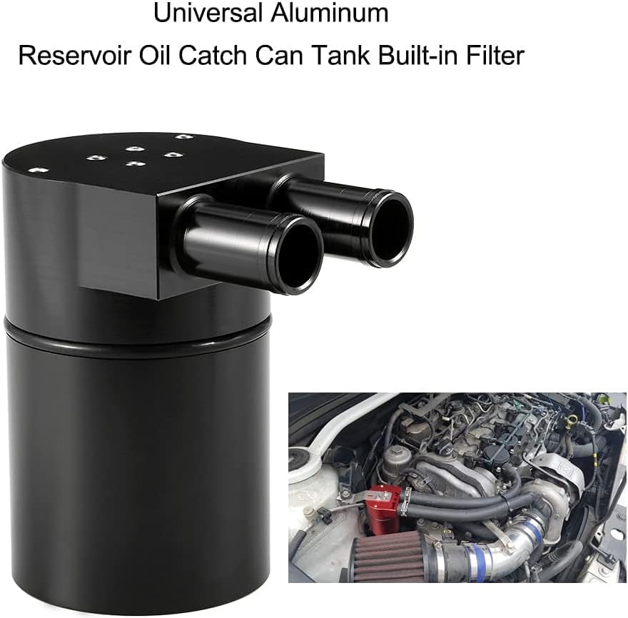 Aluminum Alloy Reservior Oil Catch Can Tank For B.M.W N54 335 Pqy-Tk60 (Red)