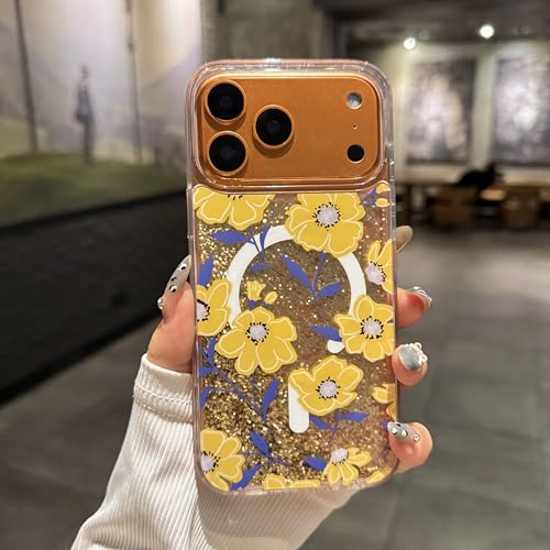 AMAZFCCY iPhone 17 Pro MaxpP[X Magnective Cute Leopard/ԕ t t[eBO  LL LL [MagsafeΉ] ϏՌK[[ Apple iPhone 17 Pro Maxp (