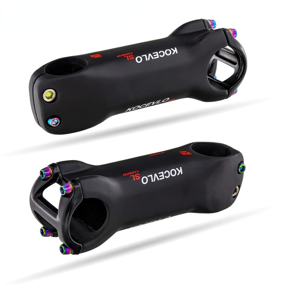 Carbon MTB mostek rowerowy 6 stopni 31,8 x 70 / 80 / 90 / 100 / 110 mm Carbon rower wyścigowy / rower górski
