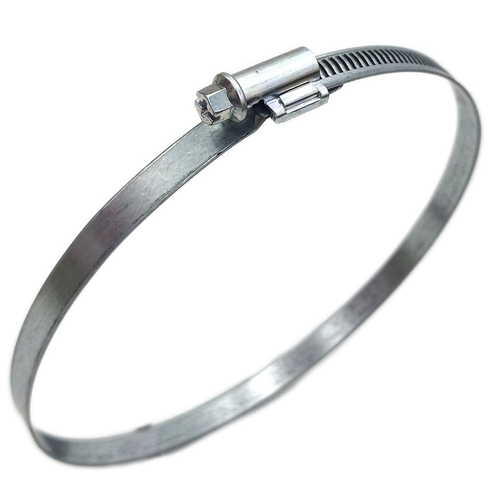HDIUKSteel Jubilee Clip for Flexible Duct Hose Fastening. Metal Hose Clip (Sys-125 (120-140mm))