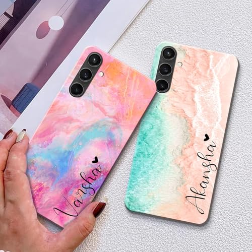 Image of COLORflow Back Cover Compatible with Samsung Galaxy S23 FE 5G | Marble Colors Customized Back Cover Compatible with Samsung Galaxy S23 FE 5G