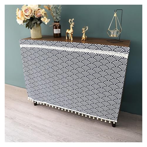 Rideaux auto-adhésifs pour placard de cuisine ou dressing - Style Ripple moderne - 2