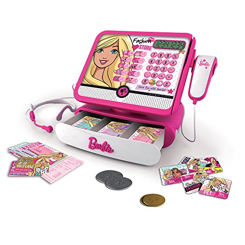 Caixa Registradora Luxo Barbie Rosa