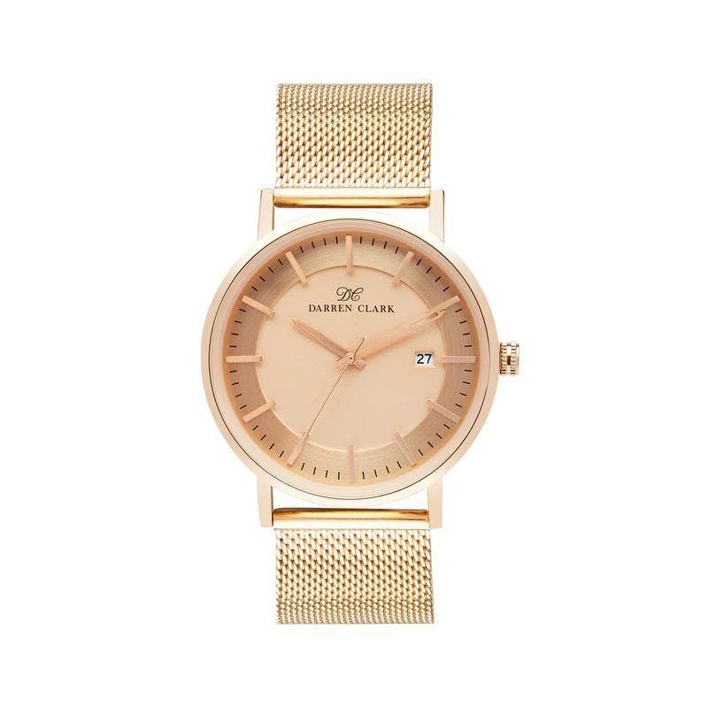 Darren Clark Analog Rose Gold Dial Japness Quartz Metal Straps Premium Watch for Men 1004C-E0307 (B0C33TM724) Amazon Price History, Amazon Price Tracker