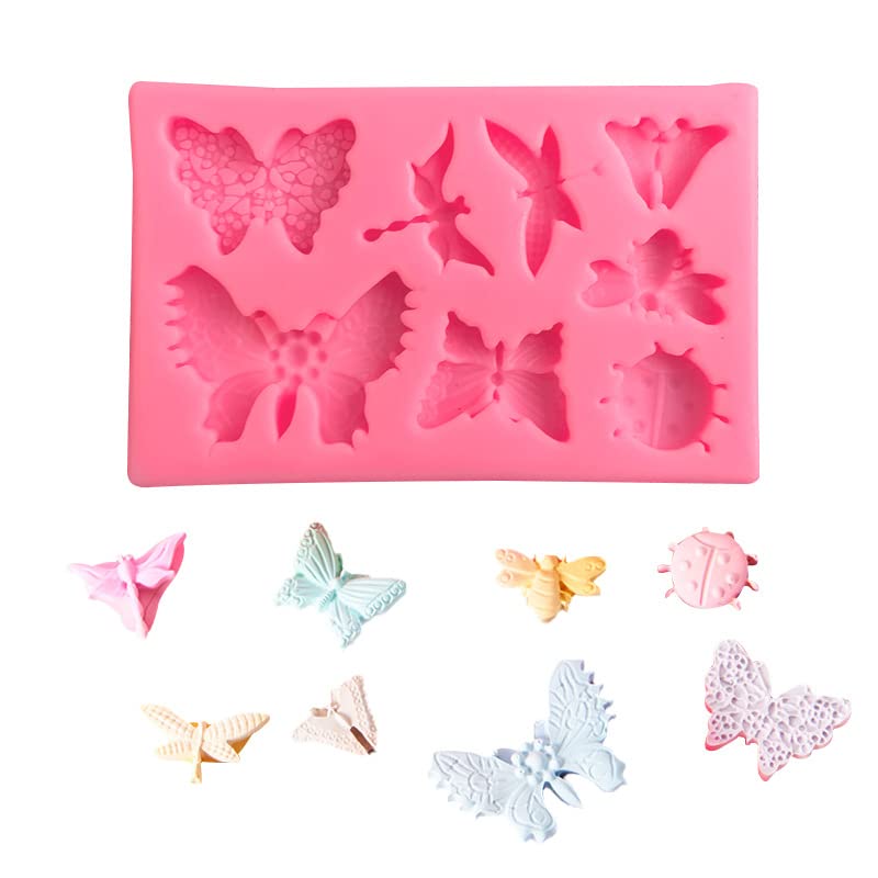 Polymer Clay Molds Polymer Clay Molds for Jewelry Making Polymer Clay Molds for Polymer Clay Earrings Decoration（Butterfly）