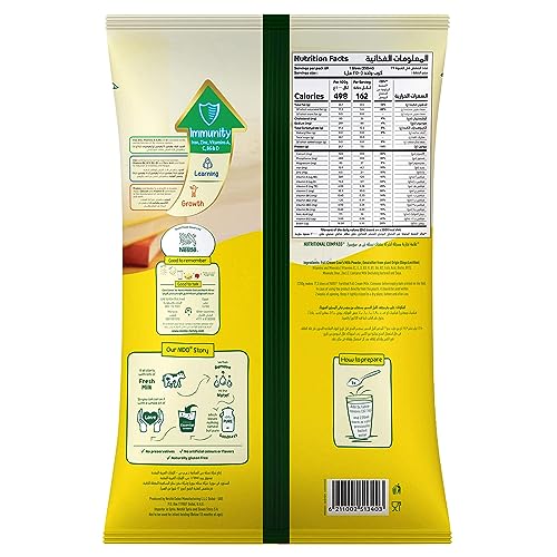 Image of Nestle Nido Fortified Milk Powder Refill Pack, 2.250 Kg